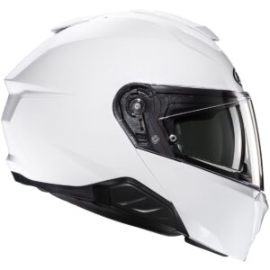 HJC i91 White Full-Face Helmet - Image 2