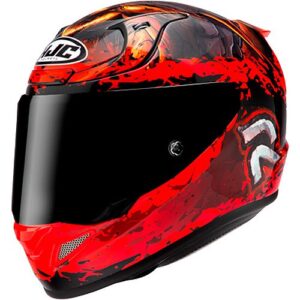 Casco integral HJC RPHA 12 Diablo Blizzard MC1 - Imagen 1