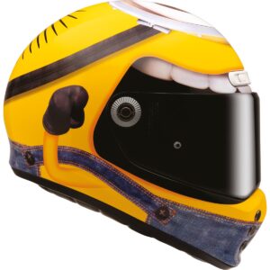 HJC V10 Stuart Minions MC3 Full-Face Helmet - Image 3