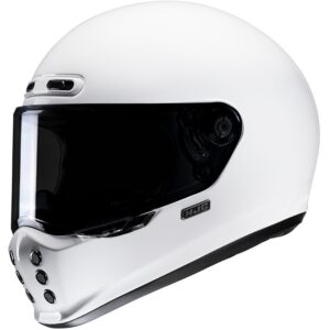 HJC V10 White Full-Face Helmet - Image 1