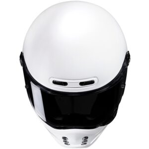 HJC V10 White Full-Face Helmet - Image 2