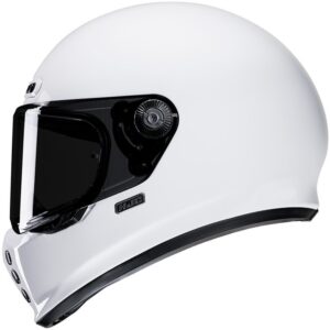 HJC V10 White Full-Face Helmet - Image 3