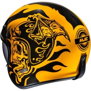 Casco integral HJC V31 Flame MC3 - Imagen 2