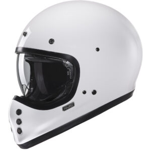 HJC V60 White Full-Face Helmet - Image 1