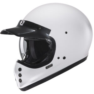 HJC V60 White Full-Face Helmet - Image 2