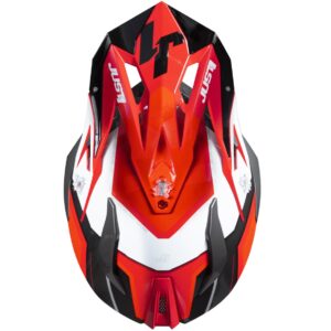Casco de motocross JUST1 J18F Hexa Rojo / Blanco / Negro Mate 2025 - Imagen 5