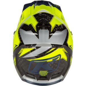 Casco de motocross KLIM F3 Carbon Lightning Hi-Vi - Imagen 4
