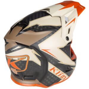 KLIM F3 Carbon Lightning Peyote Motocross Helmet - Image 5