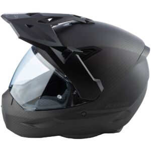 Casco integral KLIM X1 Alpha Carbon Negro Mate - Imagen 2