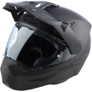 Casco integral KLIM X1 Alpha Carbon Negro Mate - Imagen 1
