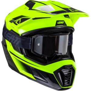 Casco trail LEATT Kit ADV 8.5 Amarillo Alta Visibilidad - Imagen 3