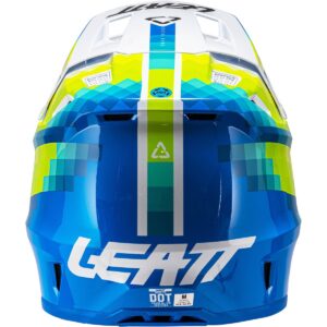 Casco de motocross LEATT Kit Moto 7.5 Pixel Azul 2026 - Imagen 3