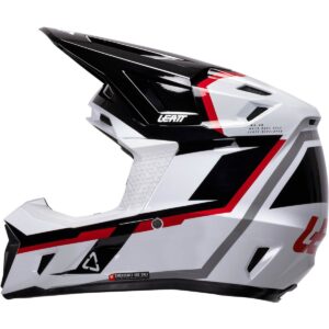 LEATT Kit Moto 7.5 Pixel White / Red 2026 Motocross Helmet - Image 5