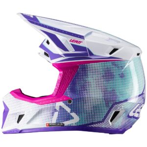 Casco de motocross LEATT Kit Moto 7.5 Morado 2026 - Imagen 5