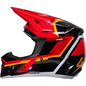 LEATT Kit Moto 7.5 Red 2026 Motocross Helmet - Image 5
