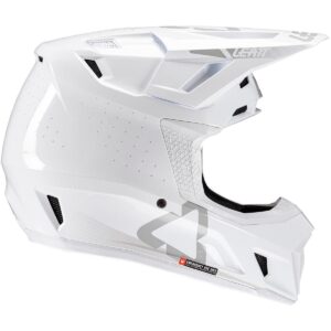 LEATT Kit Moto 7.5 V25 White 2025 Motocross Helmet - Image 2