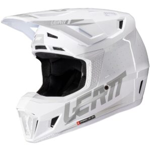 LEATT Kit Moto 7.5 V25 White 2025 Motocross Helmet - Image 5