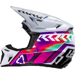 LEATT Kit Moto 8.5 Pinata Teal 2026 Motocross Helmet - Image 5