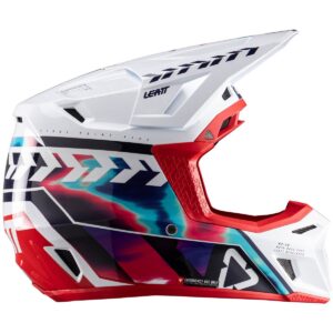 Casco de motocross LEATT Kit Moto 8.5 Royal Azul / Rojo 2026 - Imagen 3