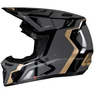 LEATT Kit Moto 8.5 V25 Black 2025 Motocross Helmet - Image 4