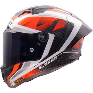 Casco integral LS2 FF805 Thunder GP Raute Blanco / Rojo - Imagen 1