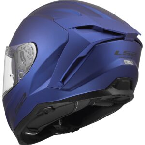 LS2 FF817 Challenger II Matt Navy Blue Full-Face Helmet - Image 3