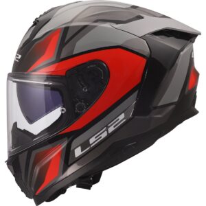 Casco integral LS2 FF817 Challenger II Viper Gris / Rojo - Imagen 2