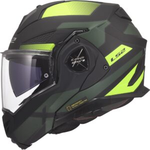 LS2 FF901 Advant X Nova Matt Black / H-V Yellow Full-Face Helmet - Image 3