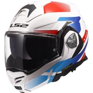 LS2 FF901 Advant X Nova White / Blue / Red Full-Face Helmet - Image 1
