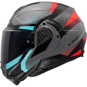 LS2 FF910 Advant II Triple Nardo Grey / Blue / Red Full-Face Helmet - Image 1