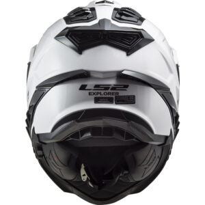 LS2 MX701 Explorer HPFC 2206 White Adventure Helmet - Image 3