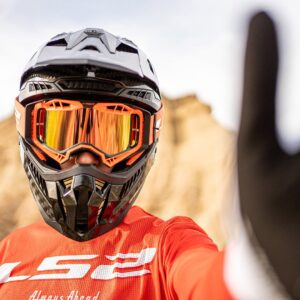 Casco de motocross LS2 MX703 X-Force Mate Carbon - Imagen 3