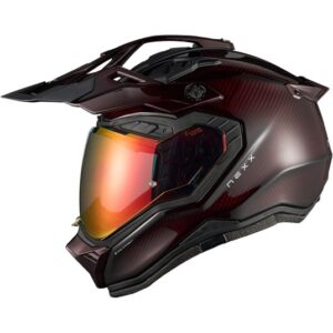 Casco integral NEXX X.Rally Carbon Namib Rojo - Imagen 2