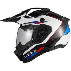 Casco integral NEXX X.Rally Carbon Raid Azul / Rojo - Imagen 2