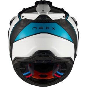 Casco integral NEXX X.Rally Carbon Raid Azul / Rosa - Imagen 3