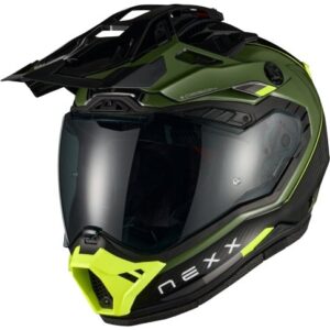 Casco integral NEXX X.Rally Carbon Raid Verde / Neón - Imagen 1