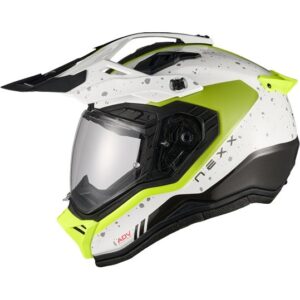 Casco integral NEXX X.Rally Yuma Blanco / Neón - Imagen 3