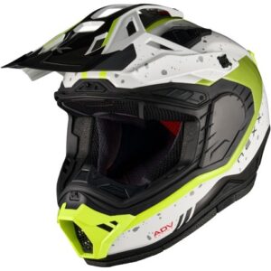 Casco integral NEXX X.Rally Yuma Blanco / Neón - Imagen 2