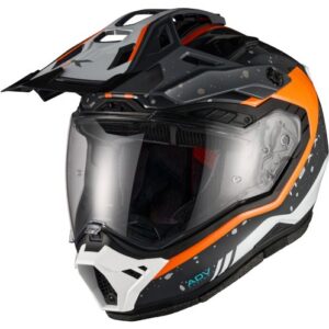 Casco integral NEXX X.Rally Yuma Gris / Naranja - Imagen 1