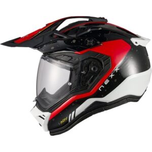 Casco integral NEXX X.Rally Yuma Negro / Rojo - Imagen 2