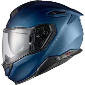 NEXX X.TR Blue Teal Matt Full-Face Helmet - Image 2