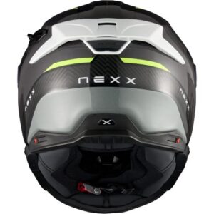 Casco integral NEXX X.TR Carbon Rush Negro / Neón - Imagen 3
