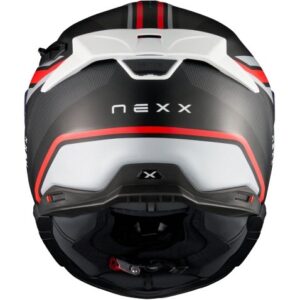 Casco integral NEXX X.TR Quanta Negro / Rojo Mate - Imagen 3