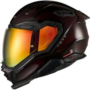 Casco integral NEXX X.WST3 Carbon Lava Rojo Mate - Imagen 2