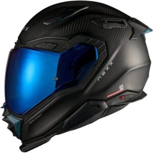 Casco integral NEXX X.WST3 Carbon Zero Pro Carbono / Azul Mate - Imagen 2