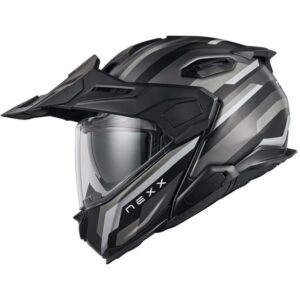 NEXX X.Lifecountry Westbound Black / Grey Matt Full-Face Helmet - Image 3