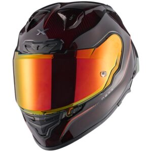 NEXX X.R3R Carbon Hagibis Red Full-Face Helmet - Image 1