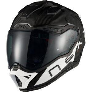 Casco integral NEXX X.Rally Carbon Gravix Carbono / Blanco - Imagen 2