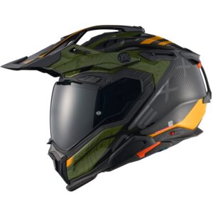 Casco integral NEXX X.WED3 Carbon Furka Verde / Amarillo - Imagen 3