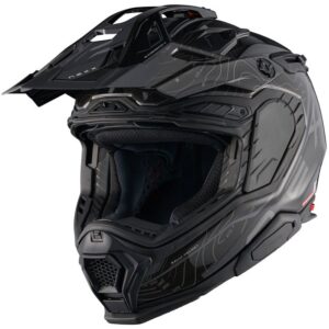 Casco integral NEXX X.WED3 Carbon Furka Negro / Gris - Imagen 2